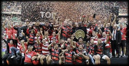 Toulouse Toulon Top 14 Final 2012 celebrations
